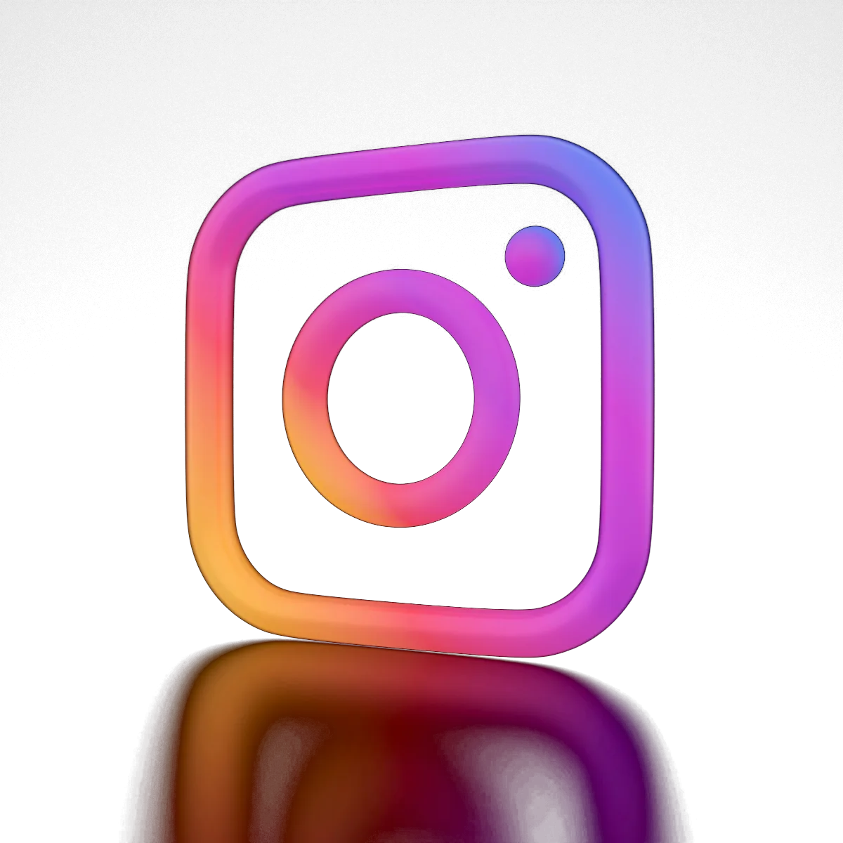 Neon Instagram logo